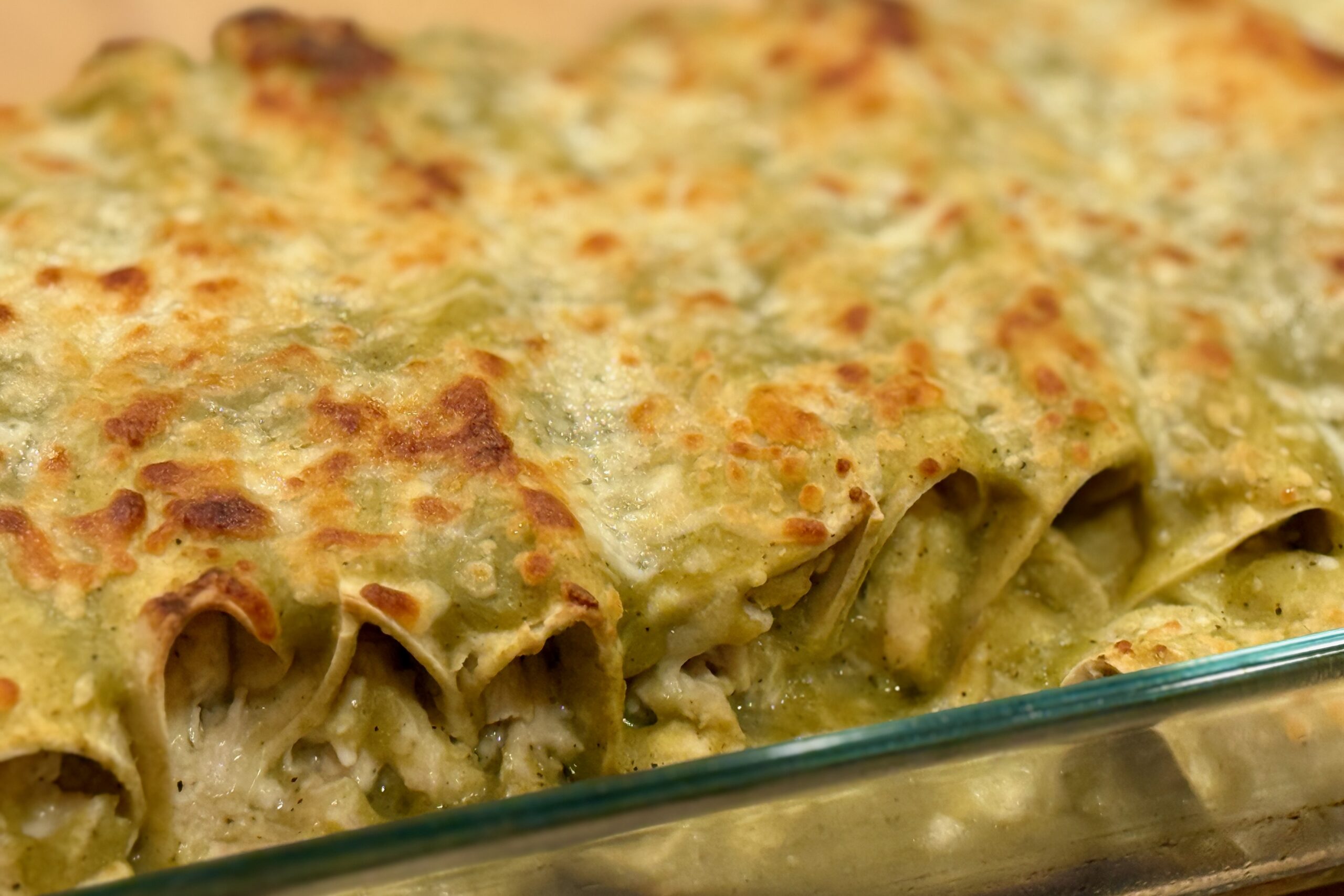 Enchiladas Verdes de Pollo