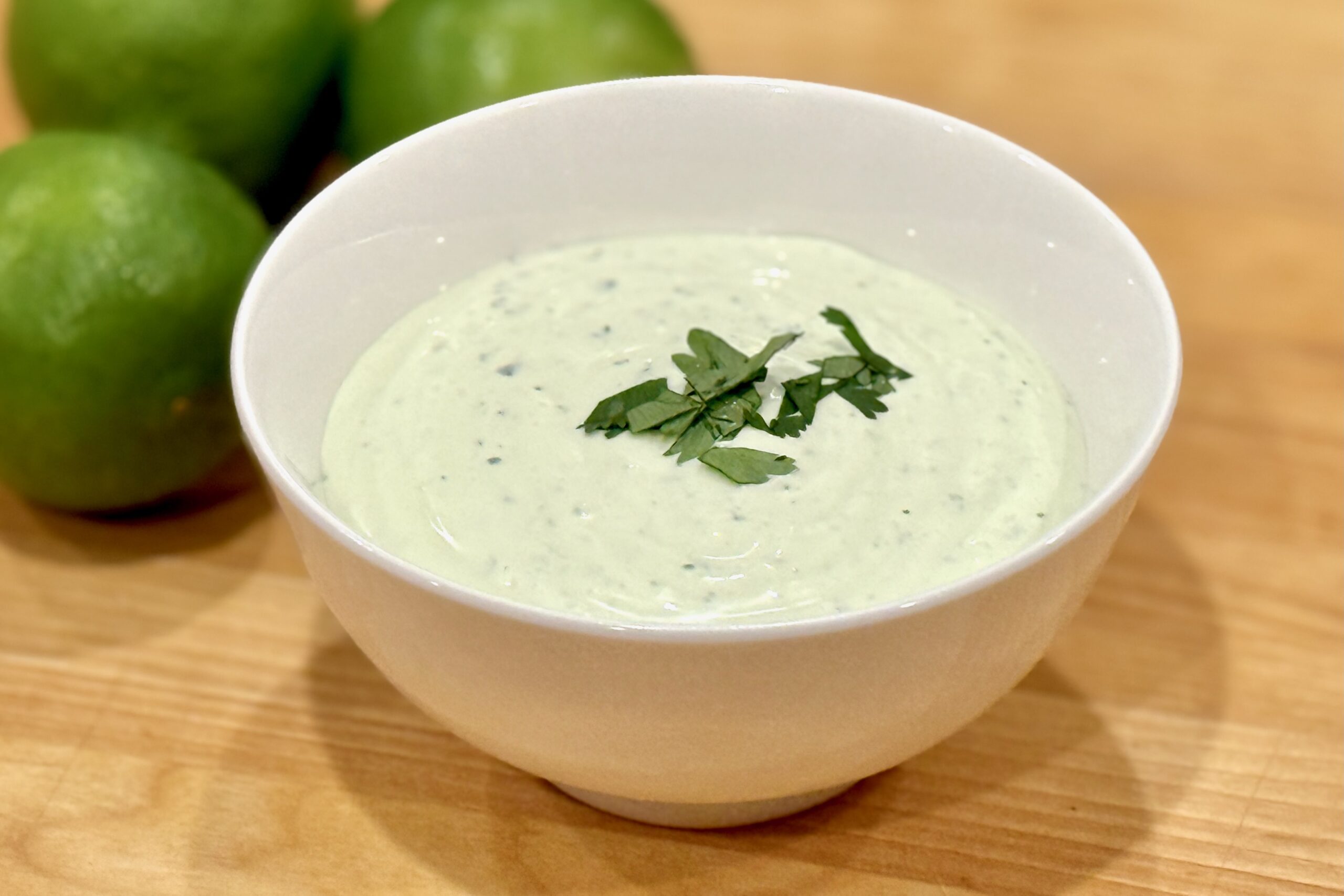Cilantro-Lime Crema
