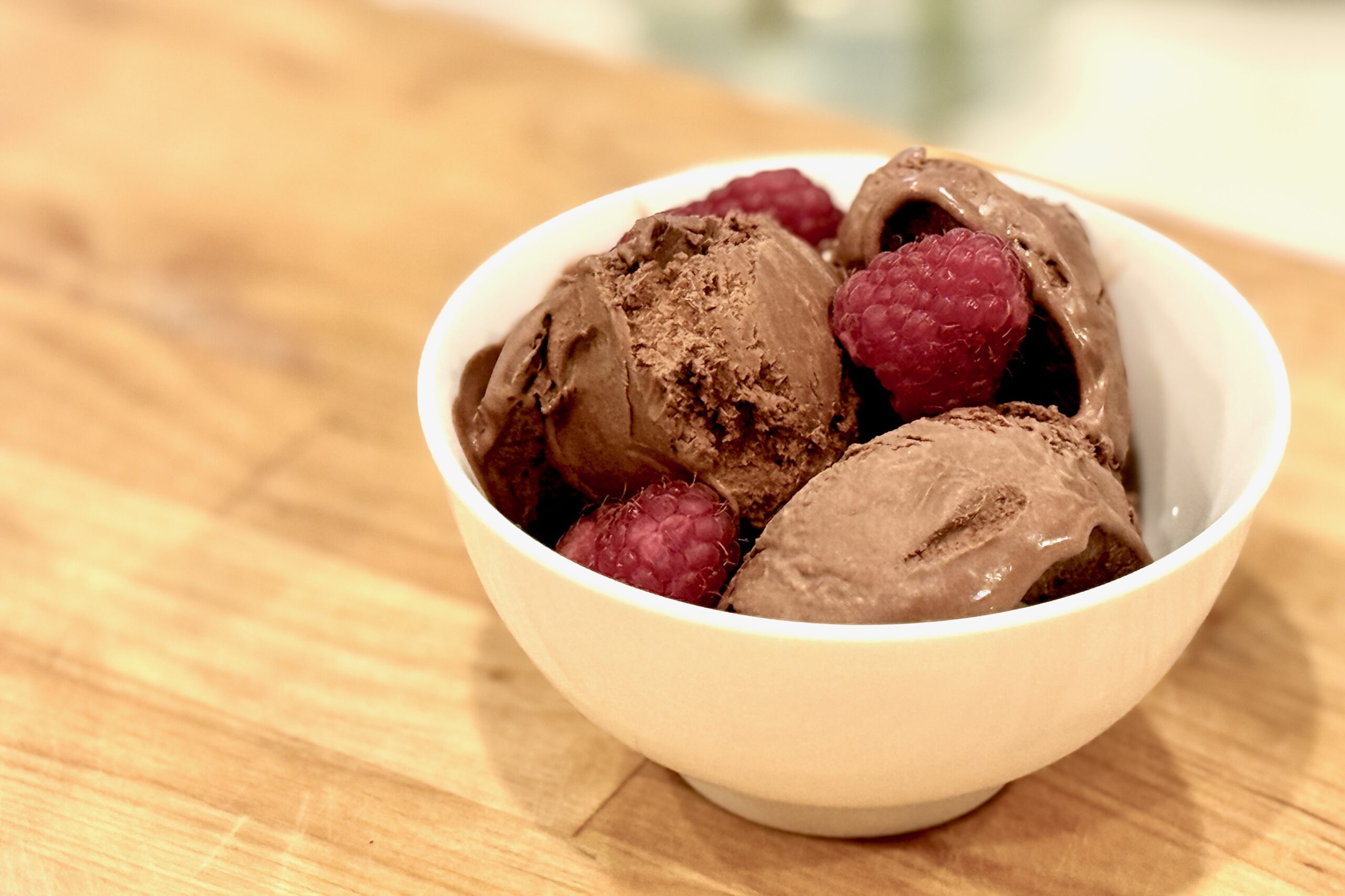 Dark Chocolate Buttermilk Ice Cream