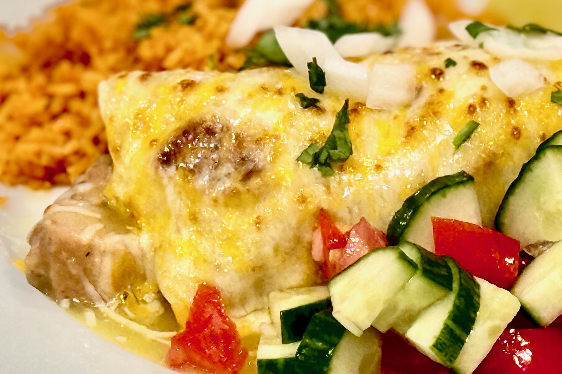 Chile Verde Burritos