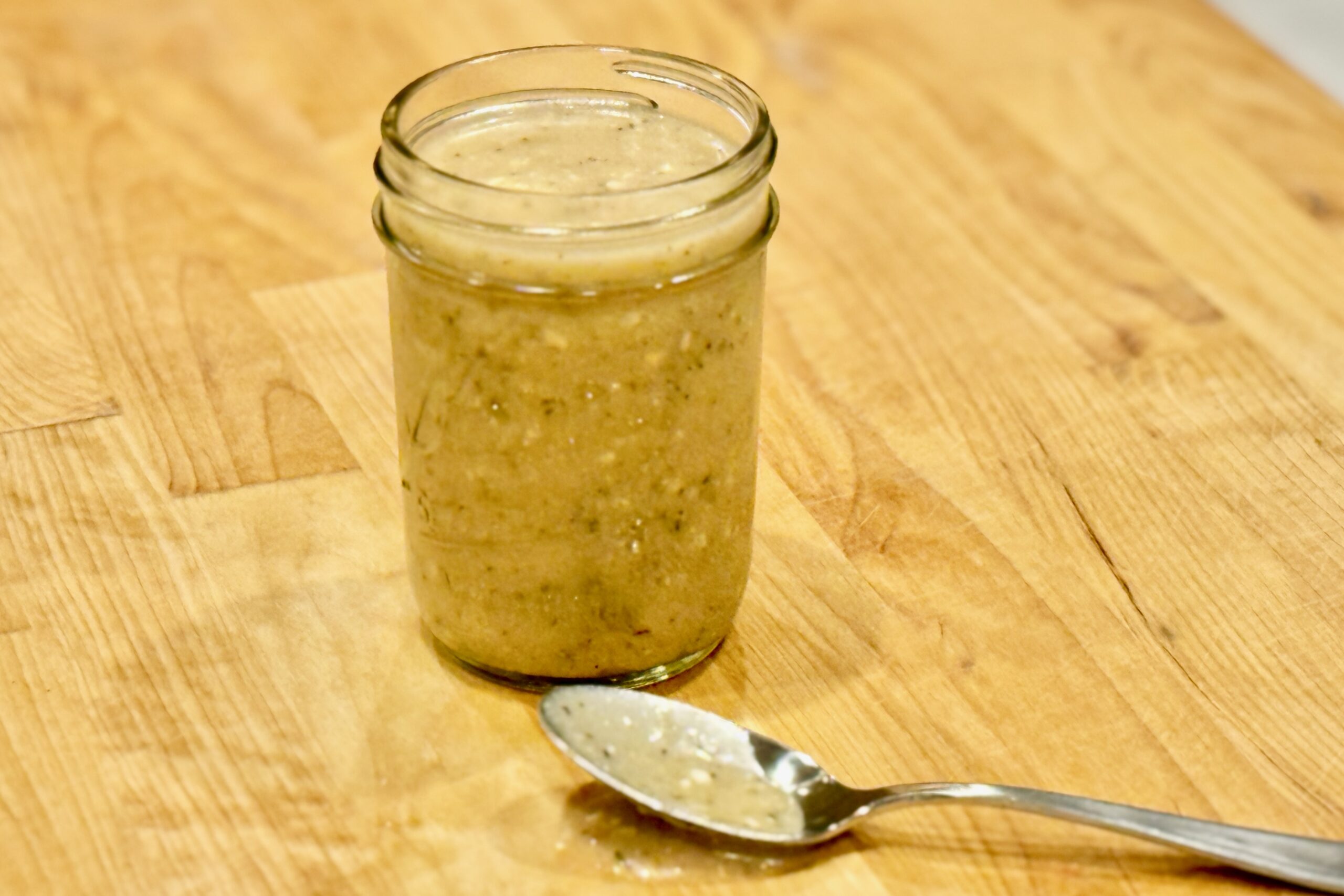 Greek Salad Dressing with Feta & Olives