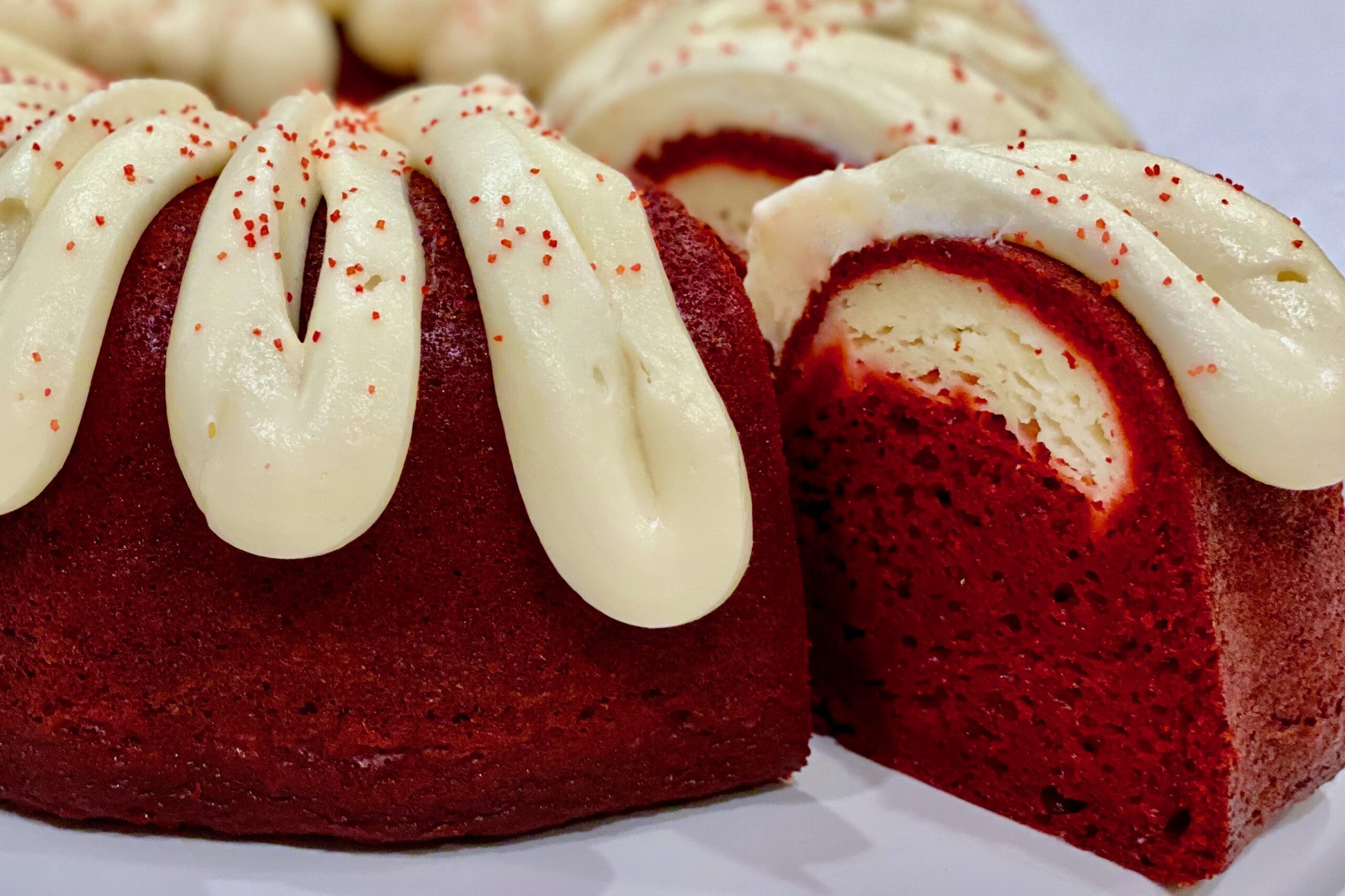 Red Velvet Cream Cheese Bundt Cake