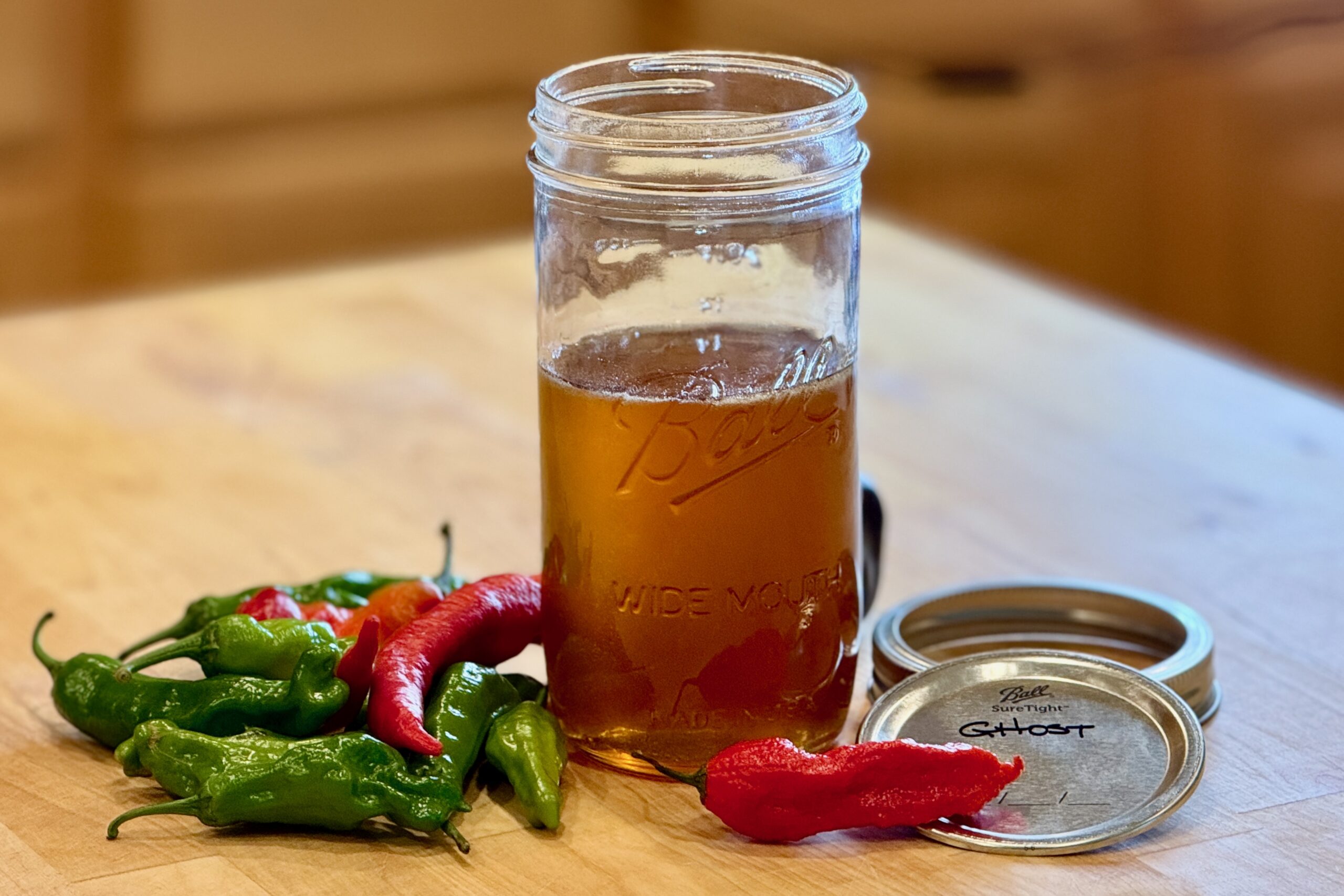 Ghost Pepper Hot Honey